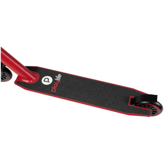 Playlife Stuntstep Kicker Red 82 cm aluminium zwart rood