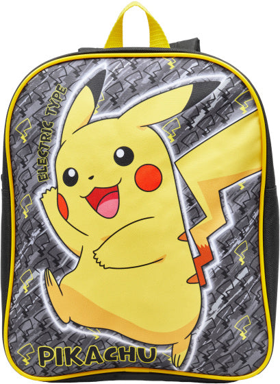 Load image into Gallery viewer, Pokémon Pikachu Kinderrugzak Jongens 31 x 25 cm 5L Zwart Geel
