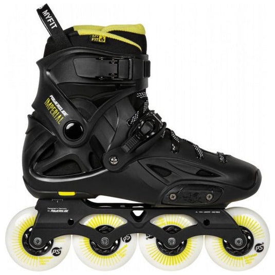 Powerslide Inline skates Imperial One 88A hardboot zwart mt 39 40