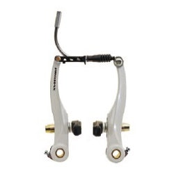 Promax V-brake set voor en achter aluminium wit
