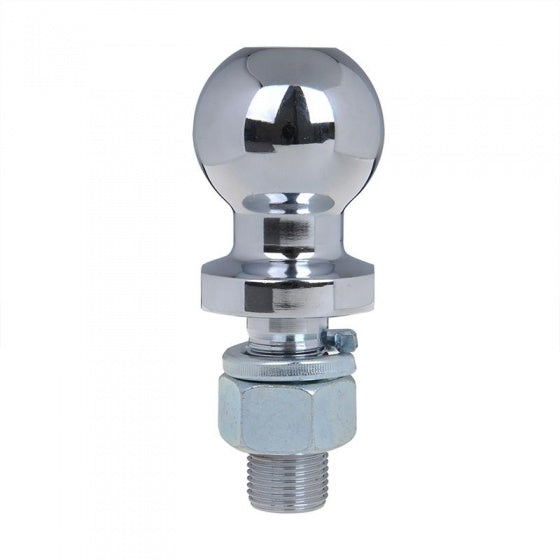 Load image into Gallery viewer, Proplus Trekhaakkogel 50 mm M22 recht staal zilver
