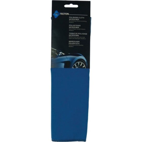 Load image into Gallery viewer, Protecton Polijstdoek 40 x 40 cm microvezel blauw
