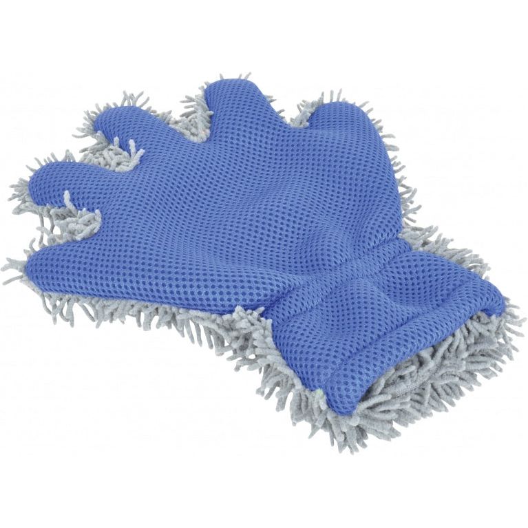 Load image into Gallery viewer, Protecton Washandschoen 2-in-1 blauw grijs
