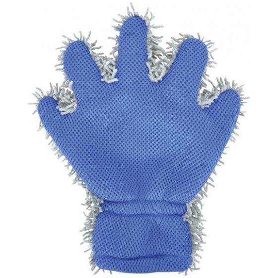 Load image into Gallery viewer, Protecton Washandschoen 2-in-1 blauw grijs
