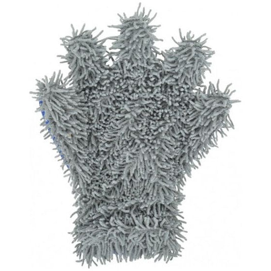 Protecton Washandschoen 2-in-1 blauw grijs
