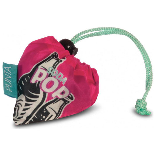 Punta Shopper Sodapop dames 12 liter polyester blauw roze