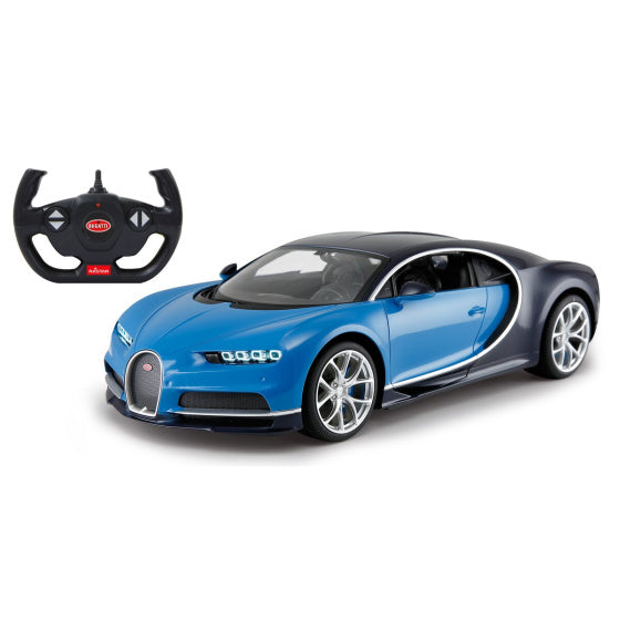 Load image into Gallery viewer, Rastar RC Bugatti Chiron jongens 27 MHz 1:14 blauw
