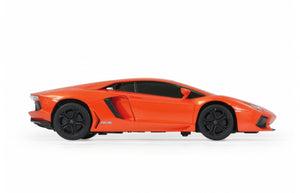 Rastar RC Aventador jongens 27 MHz 1:24 oranje