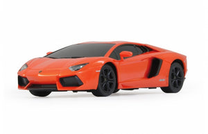 Rastar RC Aventador jongens 27 MHz 1:24 oranje