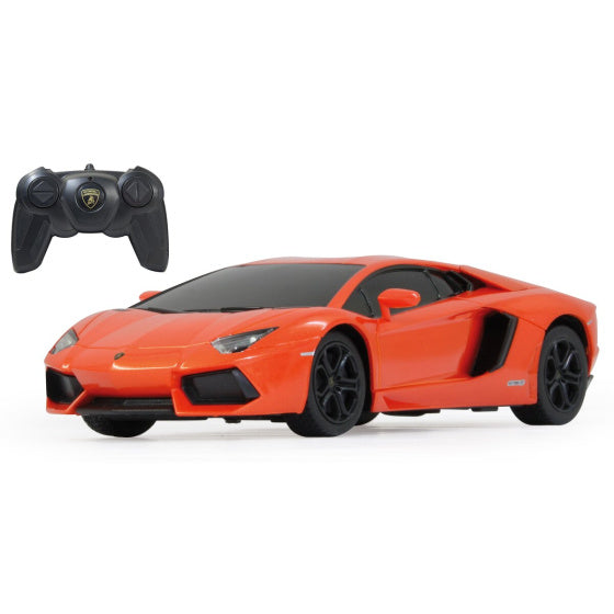 Load image into Gallery viewer, Rastar RC Aventador jongens 27 MHz 1:24 oranje
