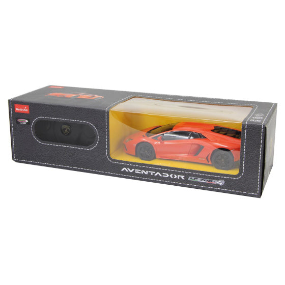 Load image into Gallery viewer, Rastar RC Aventador jongens 27 MHz 1:24 oranje
