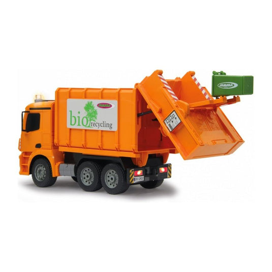 Jamara RC Mercedes-Benz vuilniswagen 2,4Ghz oranje 1:20