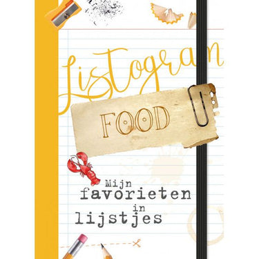 Rebo Productions Listogram Food notitieboek
