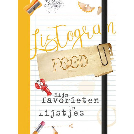 Rebo Productions Listogram Food notitieboek