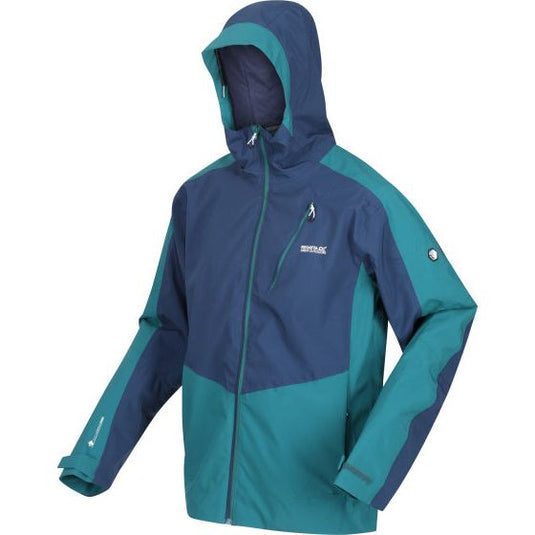 Regatta Highton II outdoorjack heren marineblauw turquoise maat XXL