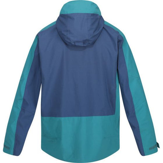 Regatta Highton II outdoorjack heren marineblauw turquoise maat XXL