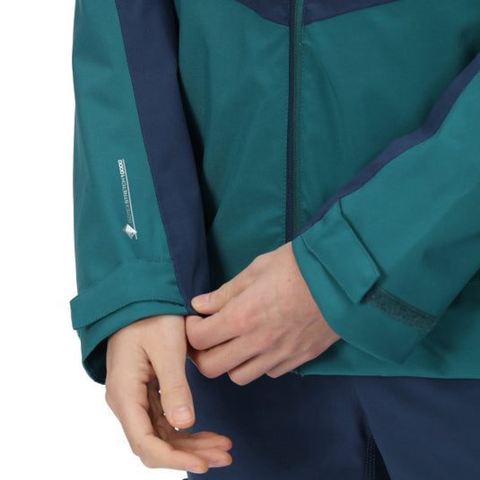 Regatta Highton II outdoorjack heren marineblauw turquoise maat XL