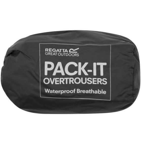 Load image into Gallery viewer, Regatta Pack It O regenbroek dames zwart maat XL

