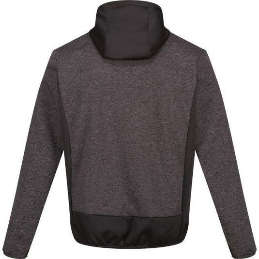 Regatta Bresdon softshelljas heren zwart grijs maat XL
