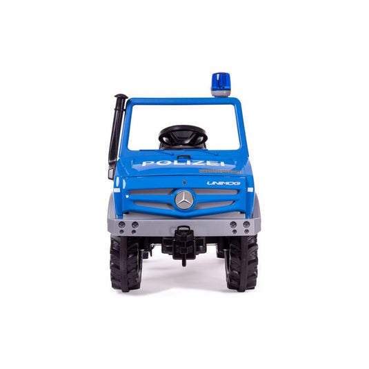 Rolly toys RollyUnimog Police Junior Blauw Zwart