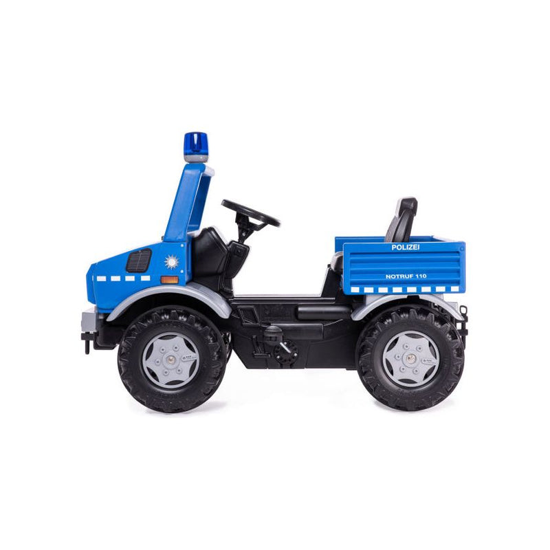 Load image into Gallery viewer, Rolly toys RollyUnimog Police Junior Blauw Zwart
