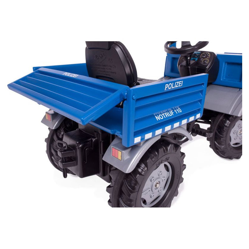 Load image into Gallery viewer, Rolly toys RollyUnimog Police Junior Blauw Zwart

