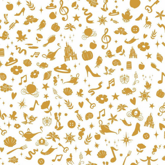 Load image into Gallery viewer, Roommates Behang Peel and Stick Icons 503 cm vinyl goud
