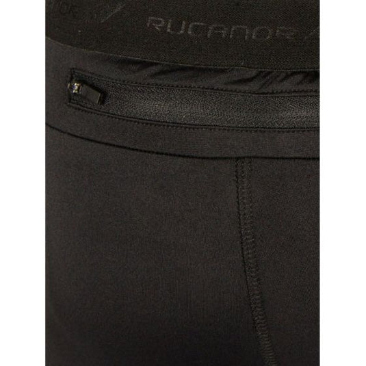 Rucanor Damion hardloopbroek lang heren zwart maat M