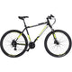 Rucanor Lux 27.5 Inch 51 cm Heren 24V Hydraulische schijfrem Zwart Geel