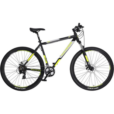 Rucanor Lux 29 Inch 48 cm Heren 21V Mechanische schijfrem Zwart Geel