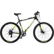 Rucanor Lux 29 Inch 48 cm Heren 21V Mechanische schijfrem Zwart Geel