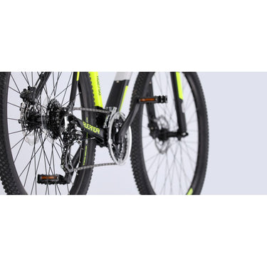Rucanor Lux 29 Inch 48 cm Heren 21V Mechanische schijfrem Zwart Geel