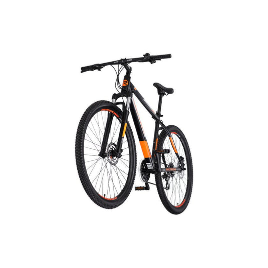 Rucanor Lux 29 Inch 48 cm Heren 24V Hydraulische schijfrem Zwart Oranje