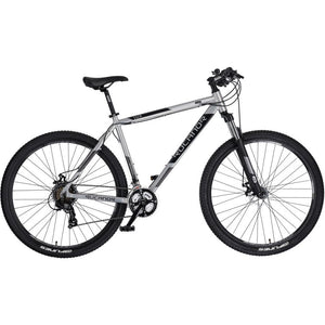 Rucanor Lux 29 Inch 53 cm Heren 21V Mechanische schijfrem Zilver Zwart