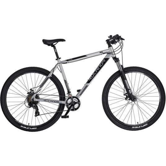 Rucanor Lux 29 Inch 53 cm Heren 21V Mechanische schijfrem Zilver Zwart