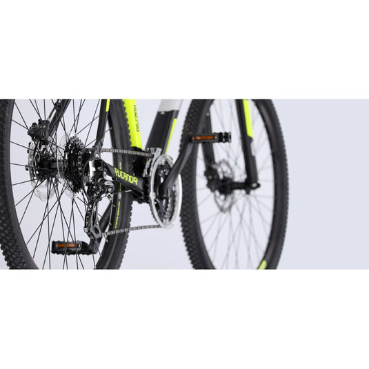 Rucanor Lux 29 Inch 53 cm Heren 21V Mechanische schijfrem Zwart Geel
