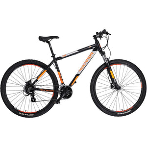 Rucanor Lux 29 Inch 53 cm Heren 24V Hydraulische schijfrem Zwart Oranje