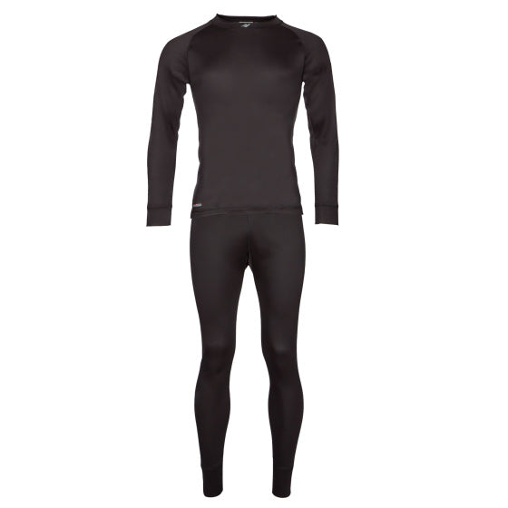 Load image into Gallery viewer, Rucanor Montana II thermo suit 2-delig unisex zwart maat M
