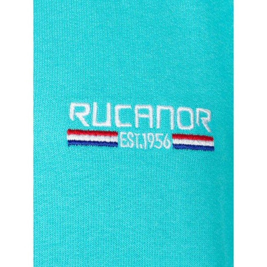 Rucanor Sydney sweatshirt hood unbrushed heren aqua maat XL