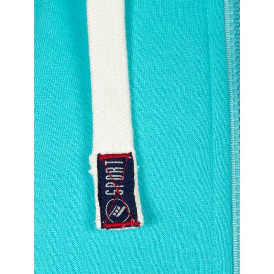 Rucanor Sydney sweatshirt hood unbrushed heren aqua maat M
