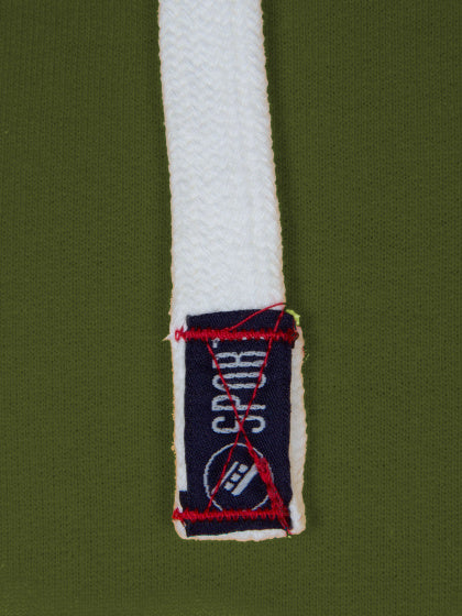Load image into Gallery viewer, Rucanor Sydney sweatshirt hooded olijfgroen maat L
