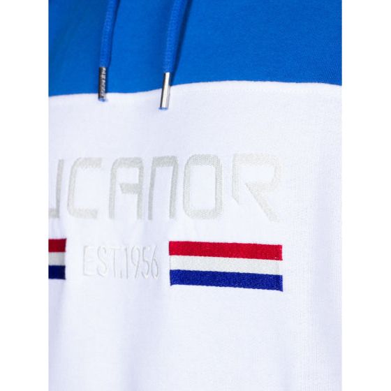 Load image into Gallery viewer, Rucanor Trevor sweater hoodie heren blauw wit maat 3XL
