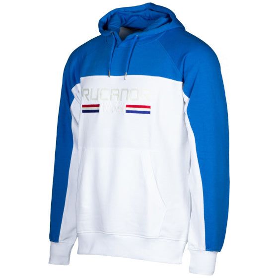 Load image into Gallery viewer, Rucanor Trevor sweater hoodie heren blauw wit maat L
