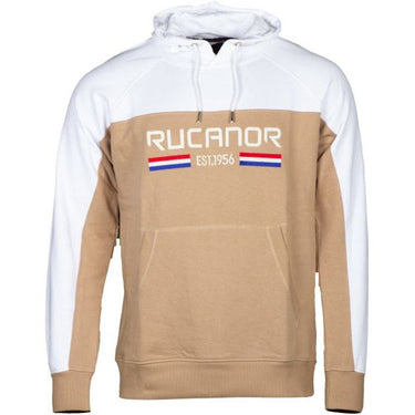 Rucanor Trevor sweater hoodie heren wit beige maat M