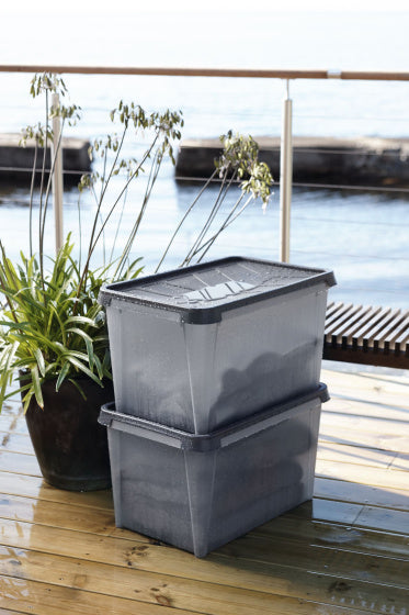 Load image into Gallery viewer, Smartstore Dry 31 Opbergbox 33 Liter Polypropyleen Grijs
