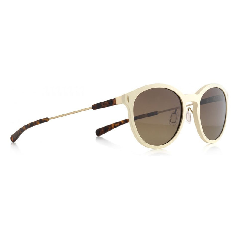 Load image into Gallery viewer, Spect eyewear Zonnebril Sound unisex panto gevlamd beige (004P)
