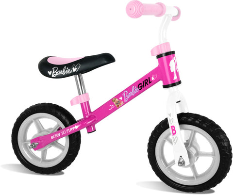 Barbie Loopfiets met 2 wielen 10 Inch Meisjes Roze