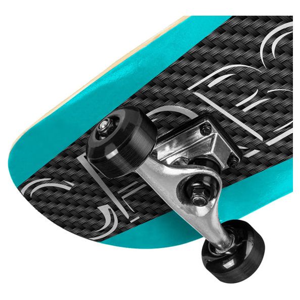 Load image into Gallery viewer, Skids control Skids Control skateboard carbone zwart blauw wit
