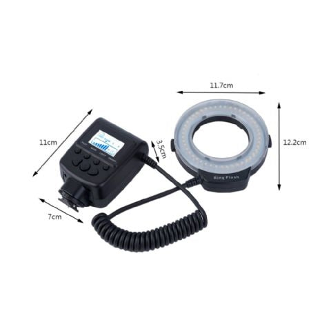 Load image into Gallery viewer, StudioKing Macro LED Ringlamp met Flitser RL-130
