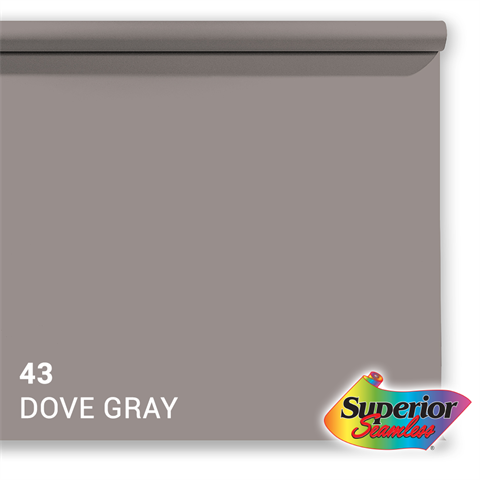 Load image into Gallery viewer, Superior achtergrondpapier 43 dove grey 1,35 x 11m
